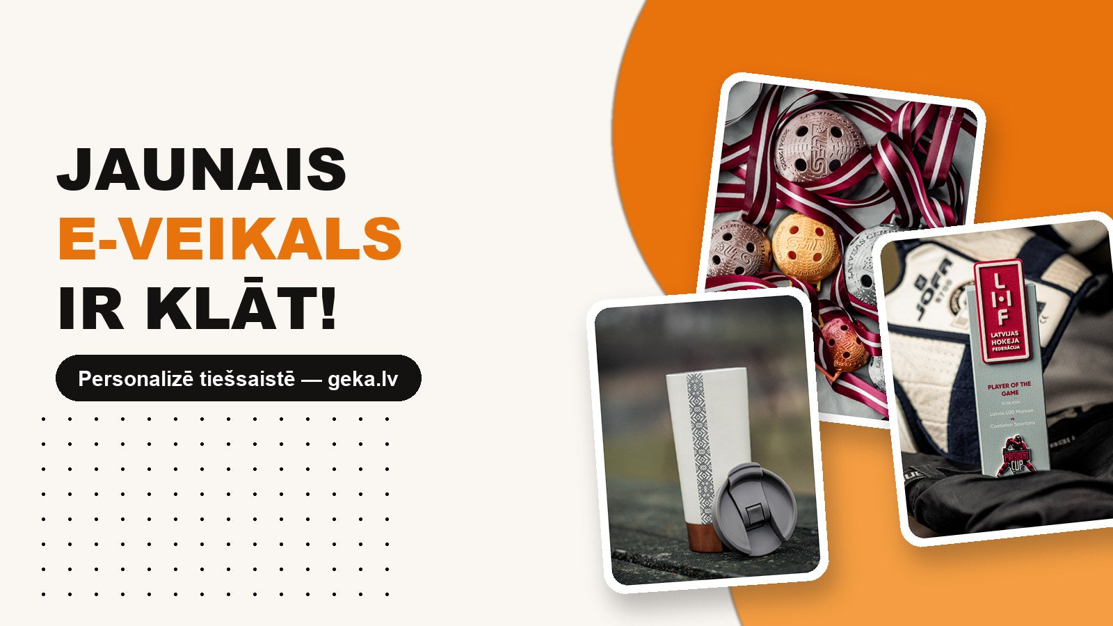 Jaunais GEKA e-veikals ir klāt — personalizē tiešsaistē