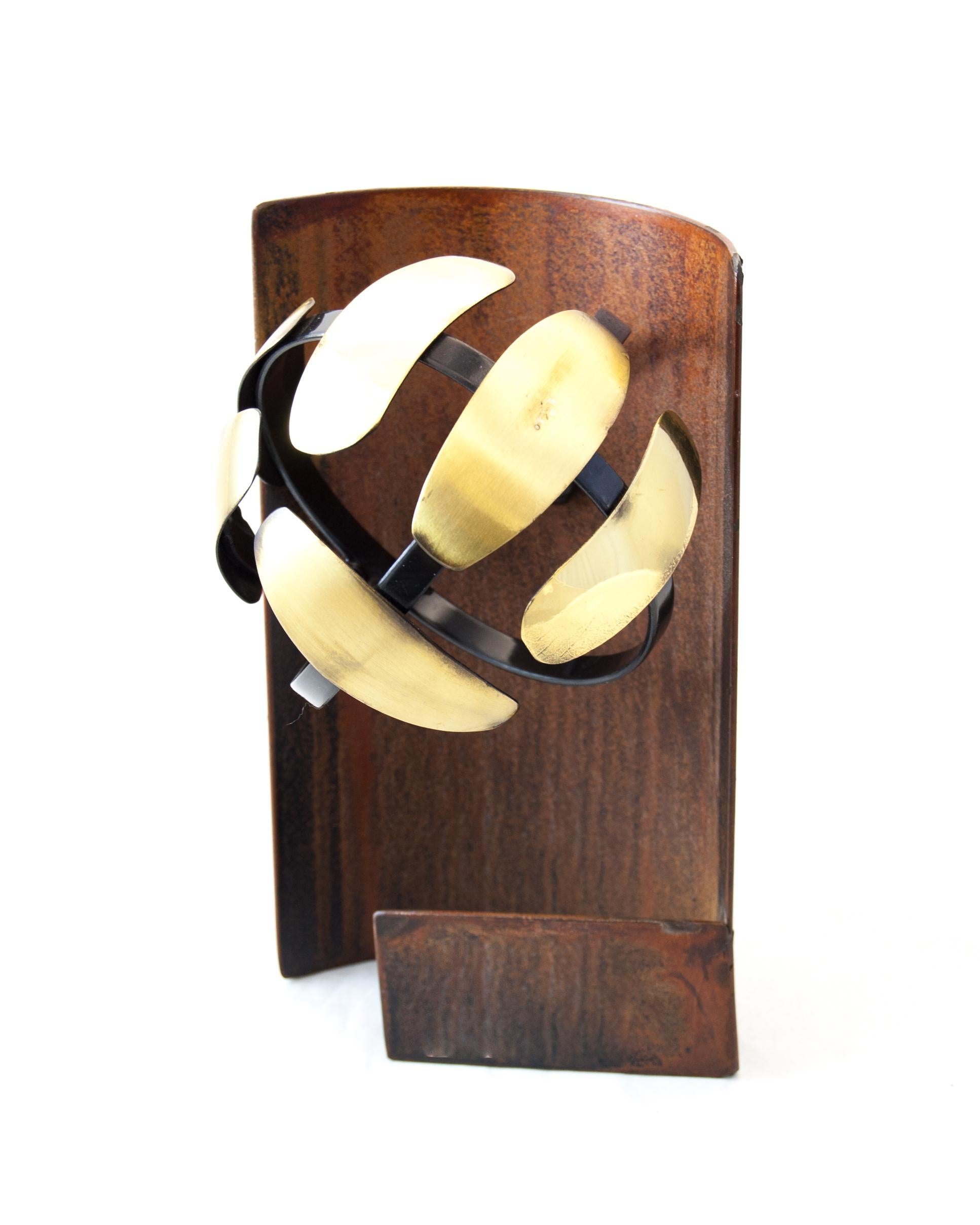Metal Figure [1312/1] volleyball (brown)