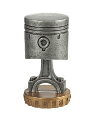 Mastic figure [FX061] Piston (silver)