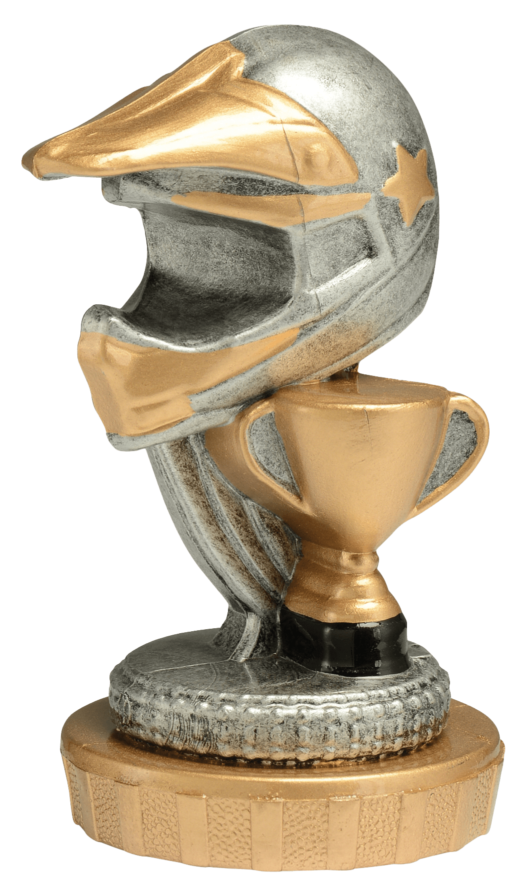 Mastic figure [FX041] motocross helmet (silver)