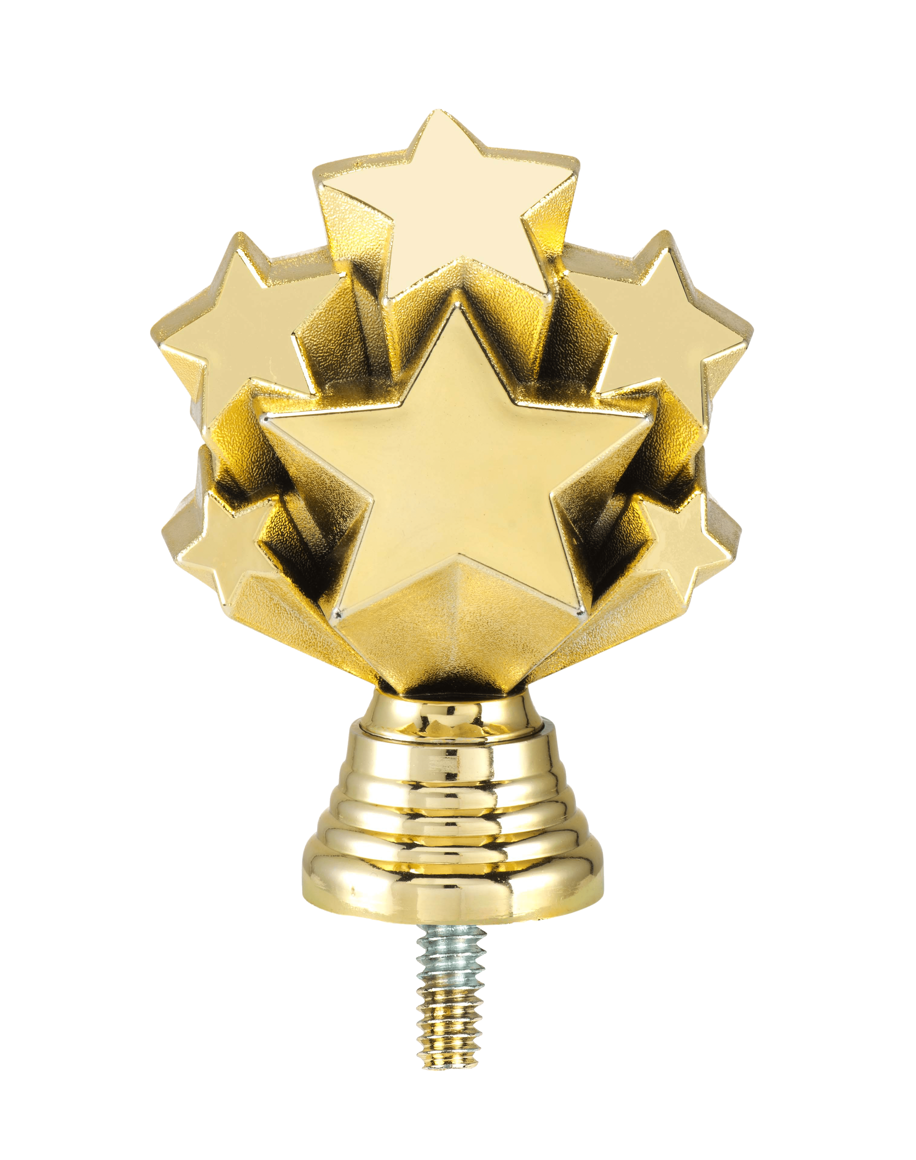 Plastic Figure [P529.01] star (gold)