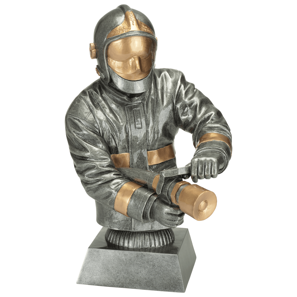 Mastic Figure [RE.170.B] firefighter (silver)