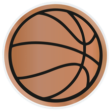 Acrylic Centre 70mm [AC024.03] basketball (bronze)