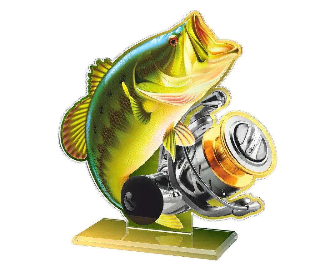 Acrylic Figure [AWF-M37-D] Fish