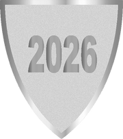 Centre Shield 40x45mm [AFS2026.02] Year (Silver)