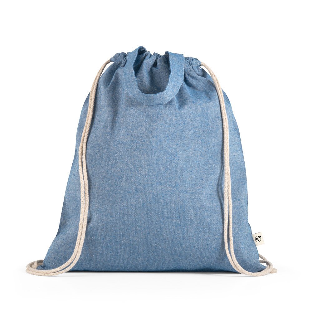 RISSANI. Aukliņas soma kokvilnas 140 g/m² [ST-929-104] (zila)