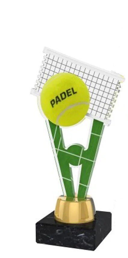 Akrila Figūra [ACUTMINI-M20-C] padel teniss