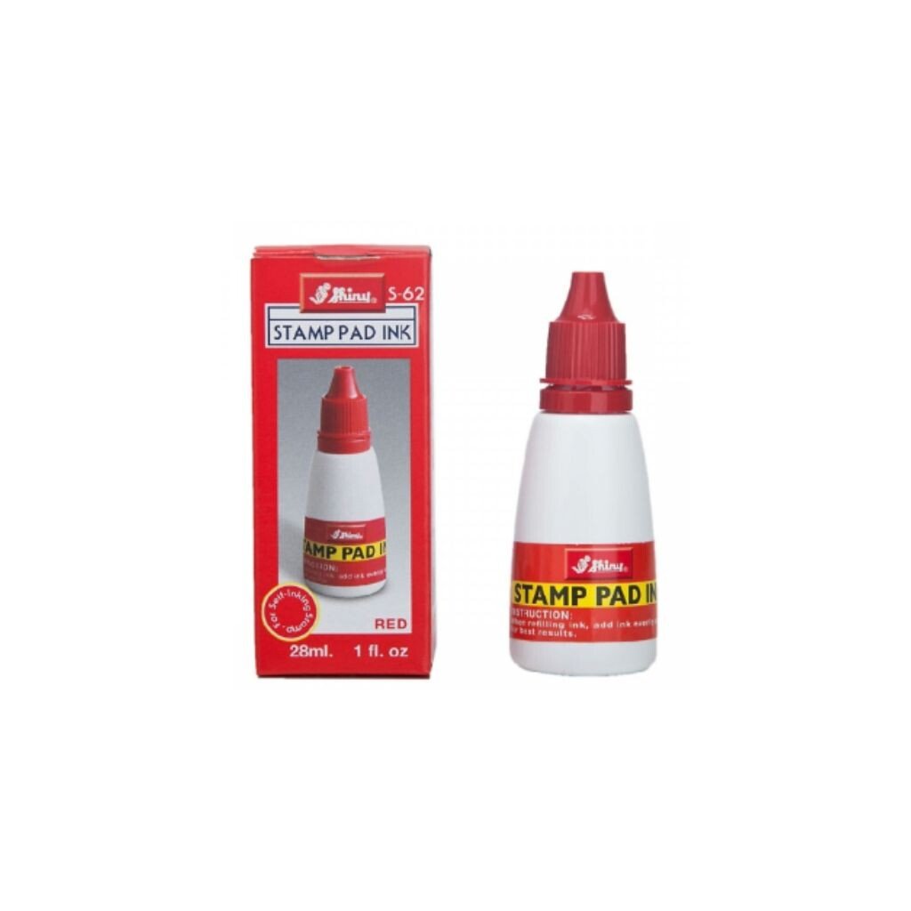Shiny Stamp Ink 28ml [S-62/S] (red)