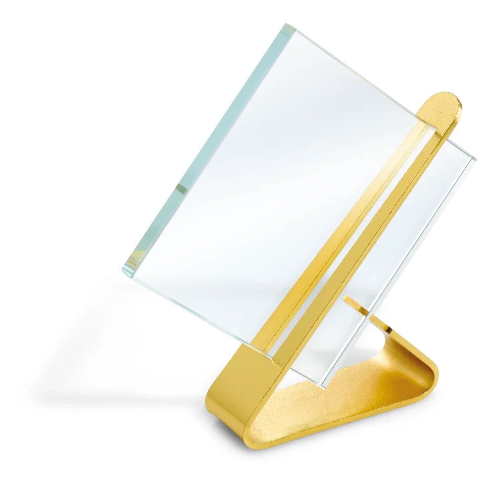Glass Decor [CRY564-A-GOLD] (transparent/gold)
