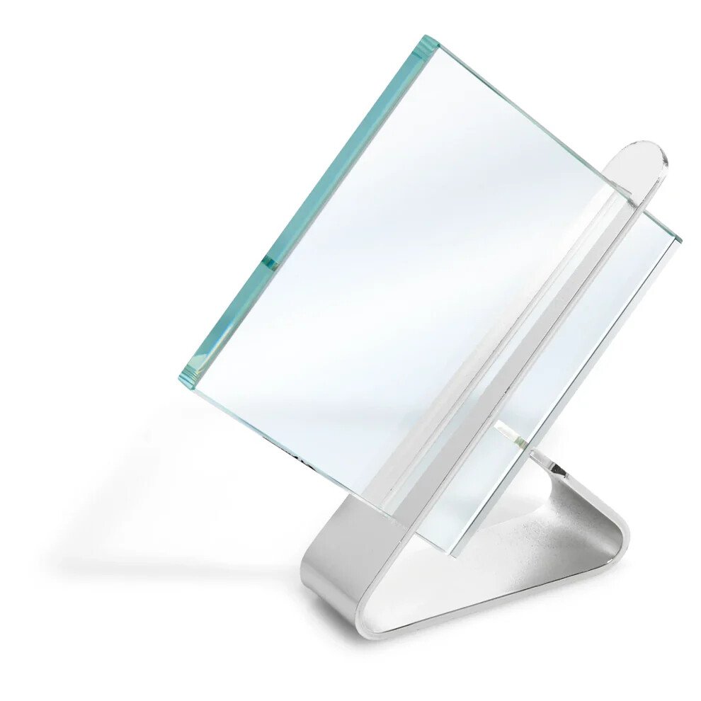 Glass Decor [CRY564-B-SILVER] (transparent/silver)