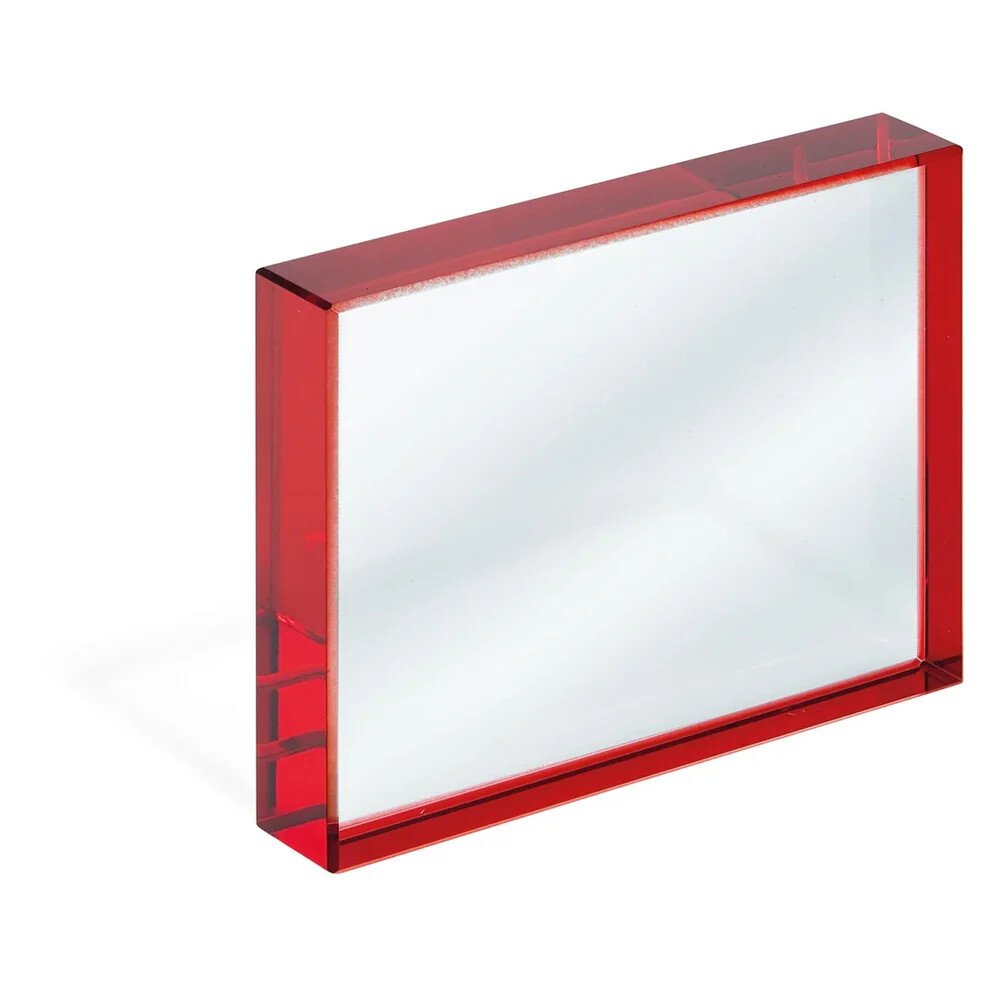 Glass Decor [CRY133-A] (clear/red)
