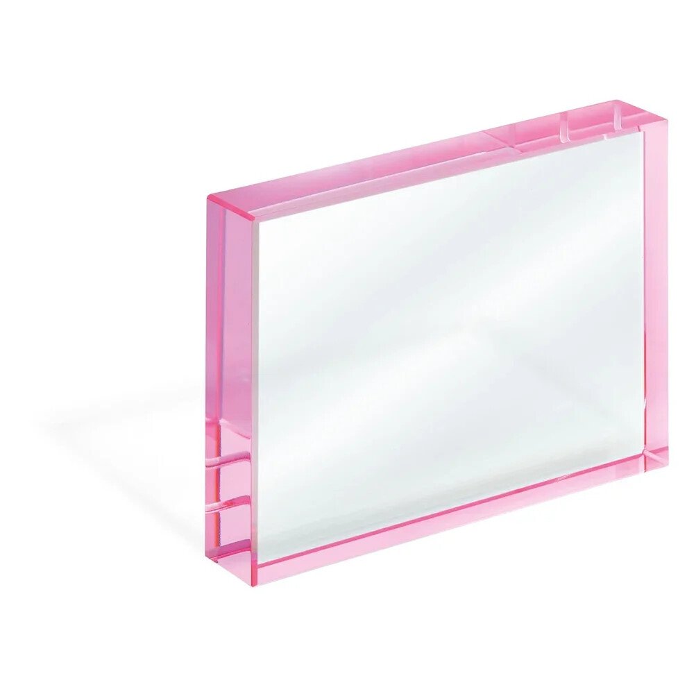 Glass Decoration [CRY135-A] (transparent/pink)