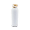 Insulated Bottle with Bamboo Lid and Rubber Finish 500 ml Zeniqua [VA116-02] (white)