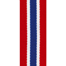 Broad Ribbon [V2-RO/WI/BL] (red/white/blue) Norway 22 mm