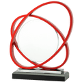 Glass Decor [W570.08] (transparent/red)