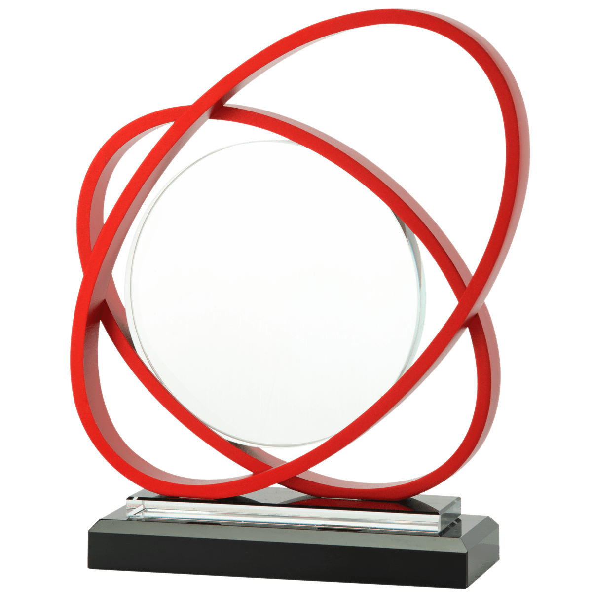Glass Decor [W570.08] (transparent/red)