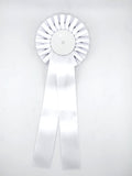 1-realine Rozete [R200.WI] (valge)