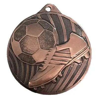 Štancēta Medaļa [TR-MMC0450-B] futbols (bronza)