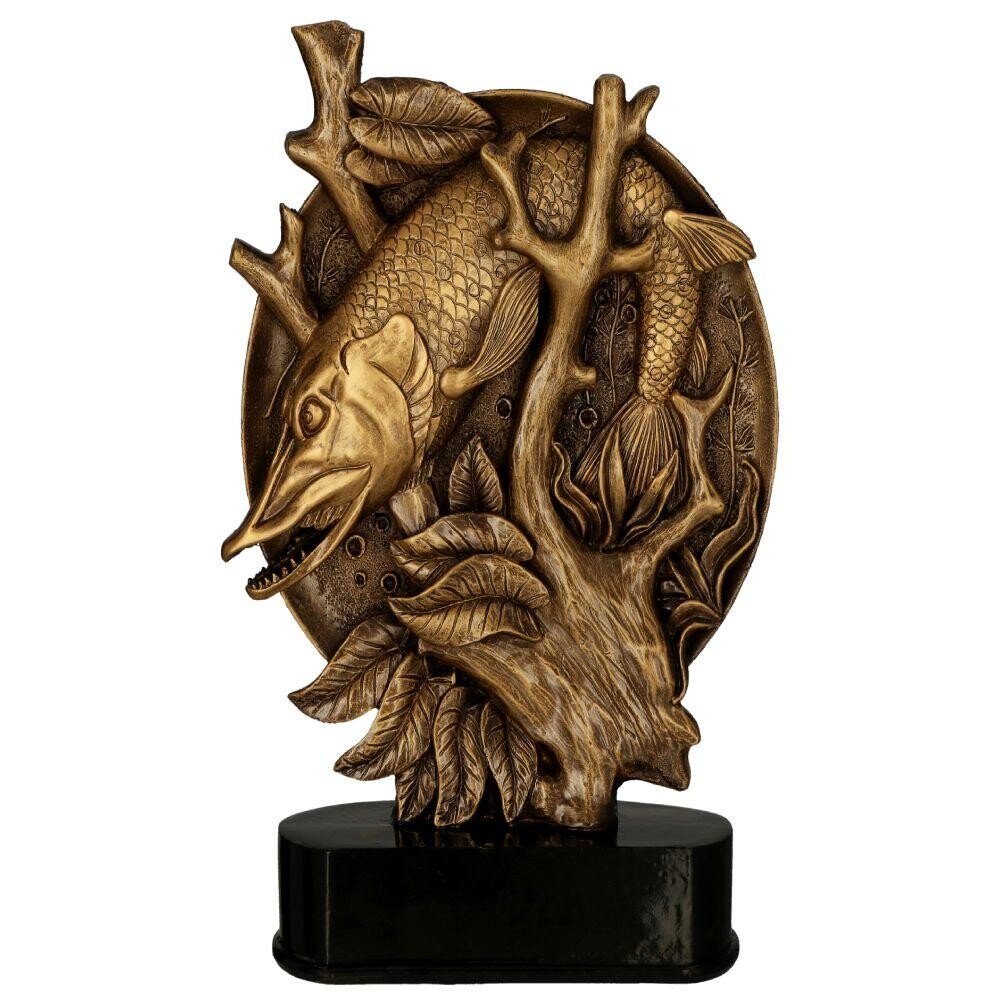 Mastic Figure [TR-RFST3049-28-BR] Pike fish (bronze)