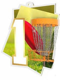 Akrila medaļa 1.vieta [MDAF0017-M28-1] disku golfs
