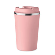 Metāla Termokrūze dubultsienu, Brace 350ml [MO6276-11]  (maigi rozā)