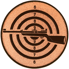 50 mm Centrs [A2-90-BA] šaušana (bronza)