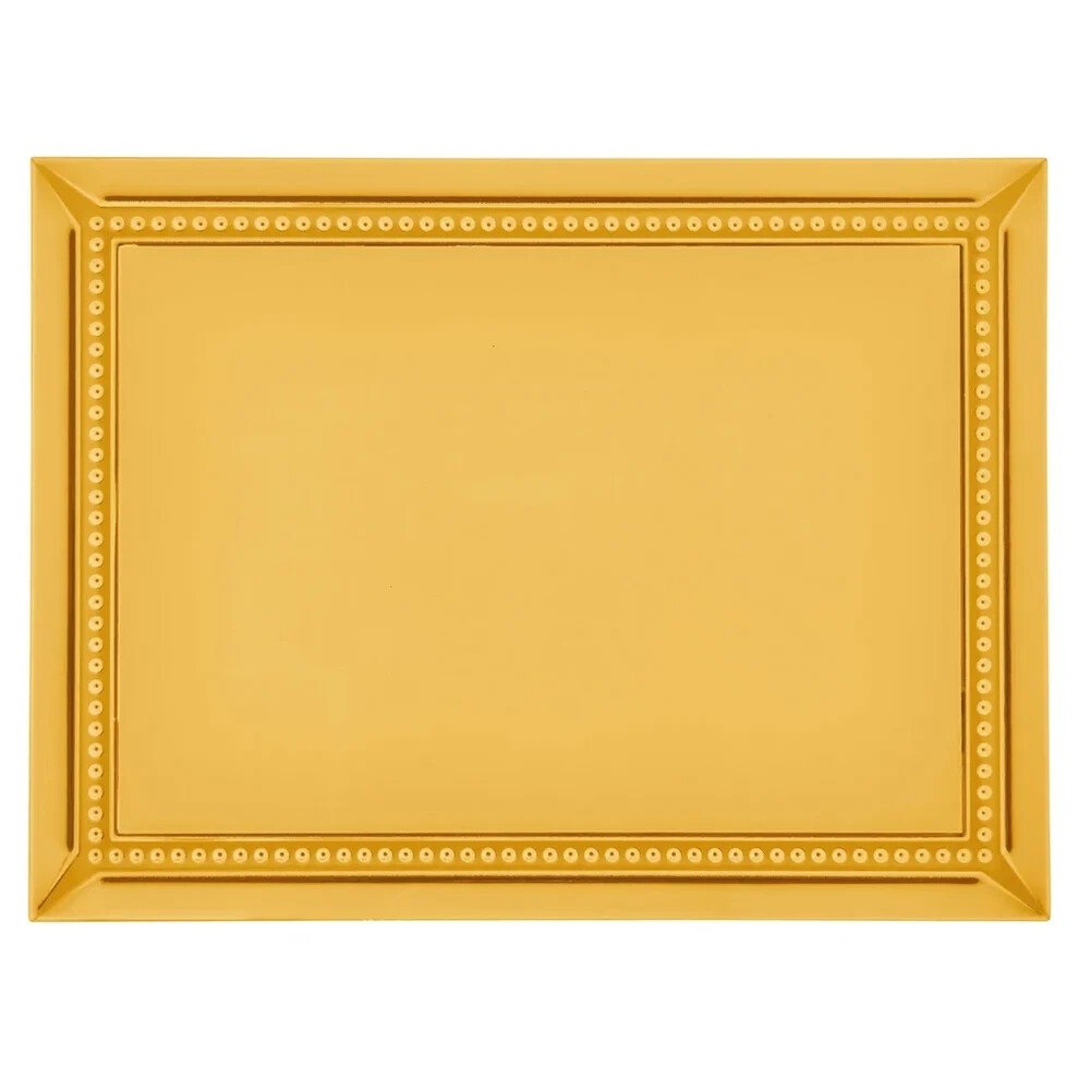 Taisnstūra Plāksne sublimācijai  [TGBRE20x15-G]  (zelta)