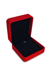 Kārba Nozīmītei  Samta [NSK-BOX-52x58-RO] (sarkana)