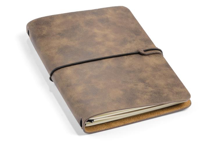 Notebook Office Supply Eco-leather [AS-16206-09] (brown)