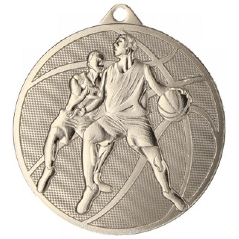 Štancēta Medaļa [TR-MMC40050-S] basketbols (sudraba)