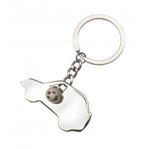 Keychain in the shape of a car [43-0407831] (chrome)