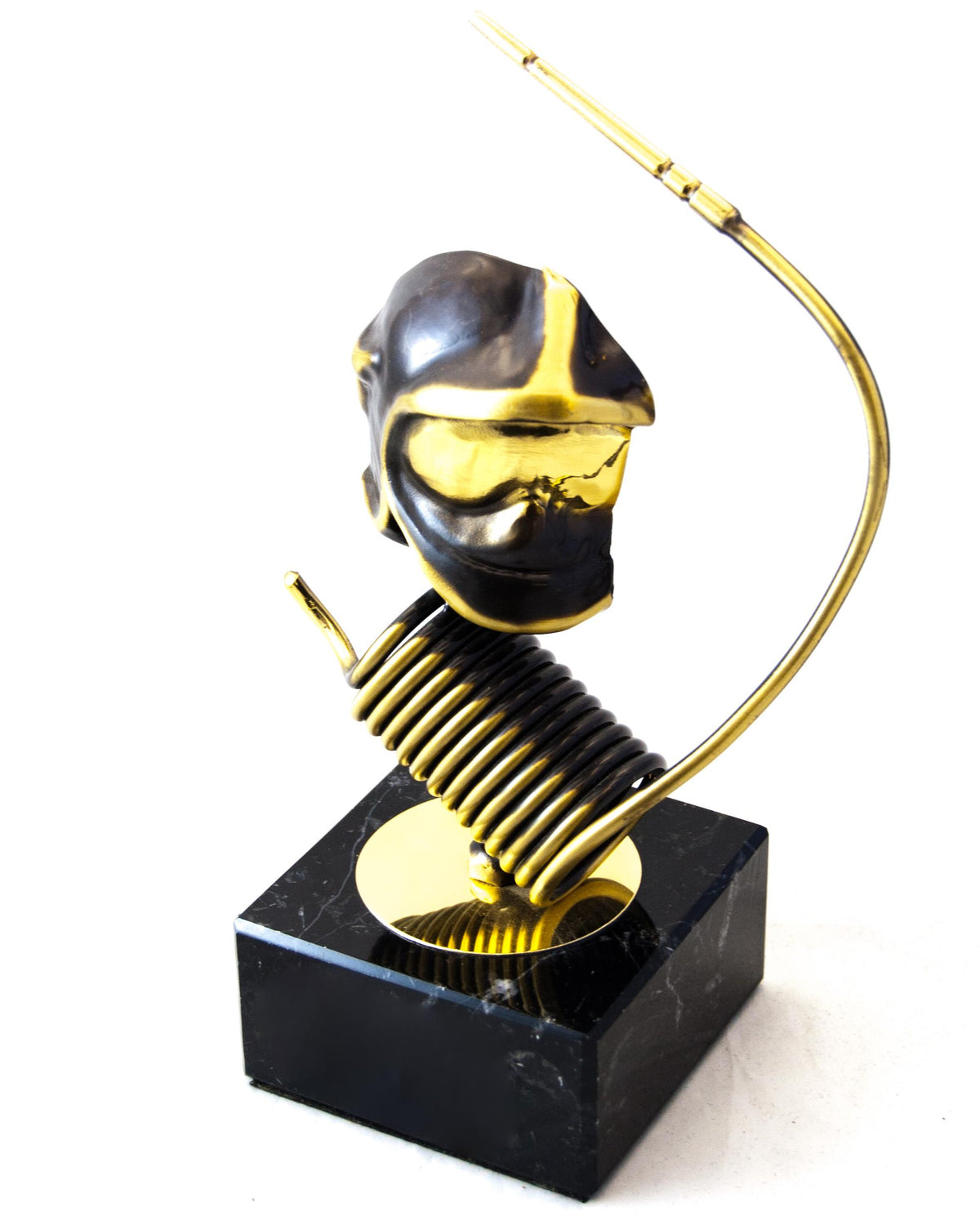 Metal Figure [615/2] firemen (gold)