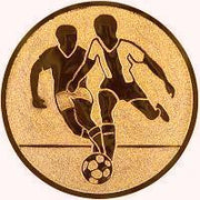 50 mm Centrs [A2-1-BA]  futbols (bronza)