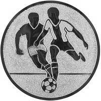 25 mm Centre [A1-1-ZG] Football (Silver)