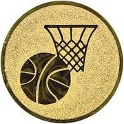 25 mm Centrs [A1-10-GG]  basketbols (zelta)