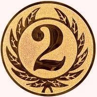 25 mm Keskus [A1-106-BA] 2. koht (pronks)