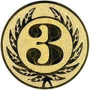 50 mm Keskus [A2-107-GG] 3. koht (kuldne)