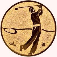 25 mm Centrs [A1-109-BA]  golfs (bronza)