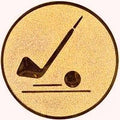 25 mm Center [A1-111-BA] Golf (Bronze)