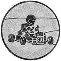 25 mm Keskus [A1-119-ZG] kardisport (hõbedane)