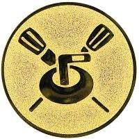 25 mm centras [A1-128-GG] garbanos (aukso)
