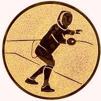 50 mm Centrs [A2-136-BA]  paukošana (bronza)