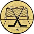 50 mm Centre [A2-142-GG] Hockey (gold)