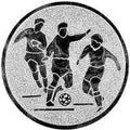 25 mm Keskus [A1-144-ZG] jalgpall (hõbedane)
