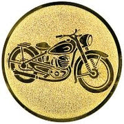 25 mm Centrs [A1-154-GG]  moto (zelta)