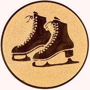 25mm Centre [A1-160-BA] Figure Skating (Bronze)