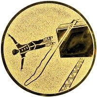 25 mm Keskus [A1-162-GG] kummihüpe (kuldne)