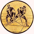 25 mm Centrs [A1-165-BA]  florbols (bronza)