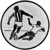 25 mm Centras [A1-168-ZG] futbolas (sidabrinis)