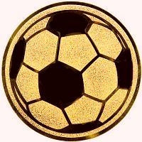 50 mm Centrs [A2-178-BA]  futbols (bronza)